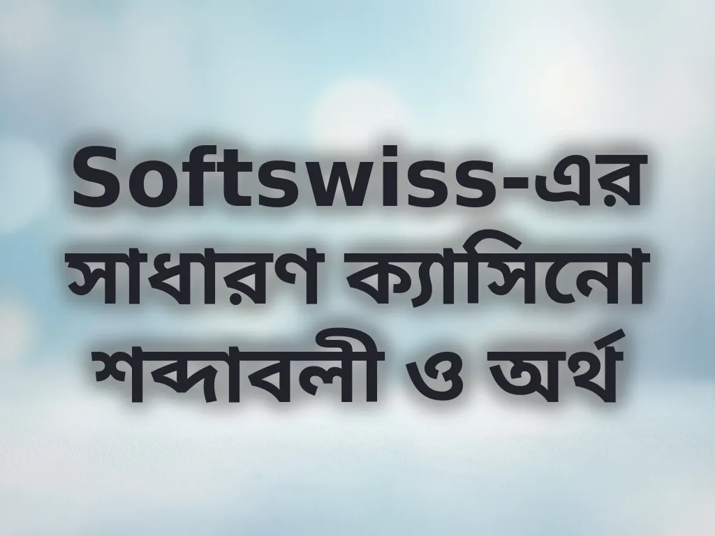 ক্যাসিনো শব্দাবলী